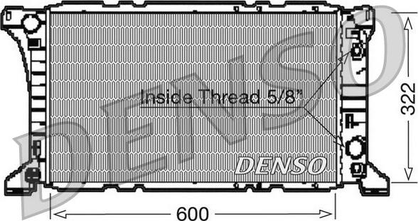 Denso DRM10096 - Hladnjak, hladjenje motora www.molydon.hr