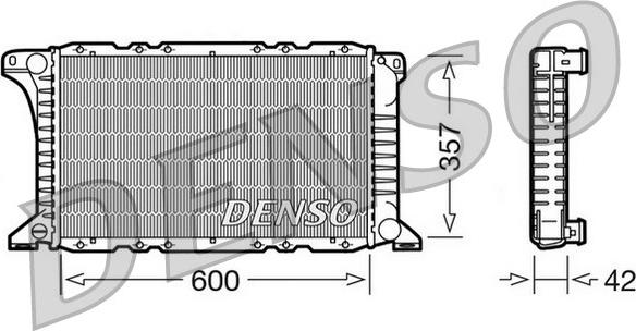 Denso DRM10090 - Hladnjak, hladjenje motora www.molydon.hr