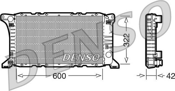 Denso DRM10091 - Hladnjak, hladjenje motora www.molydon.hr