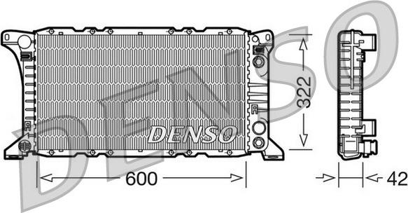 Denso DRM10092 - Hladnjak, hladjenje motora www.molydon.hr