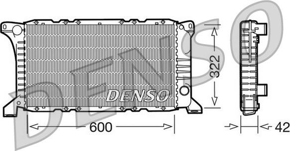 Denso DRM10097 - Hladnjak, hladjenje motora www.molydon.hr