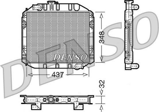 Denso DRM10001 - Hladnjak, hladjenje motora www.molydon.hr