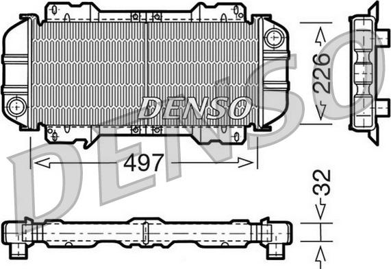 Denso DRM10015 - Hladnjak, hladjenje motora www.molydon.hr