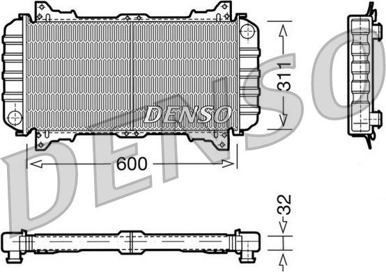 Denso DRM10016 - Hladnjak, hladjenje motora www.molydon.hr