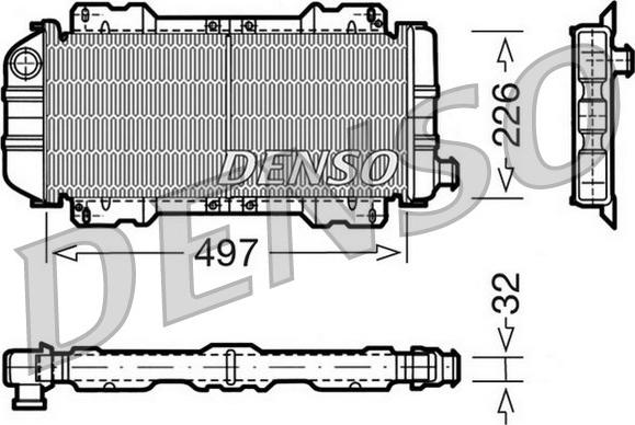 Denso DRM10017 - Hladnjak, hladjenje motora www.molydon.hr