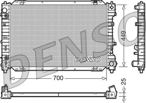 Denso DRM10087 - Hladnjak, hladjenje motora www.molydon.hr