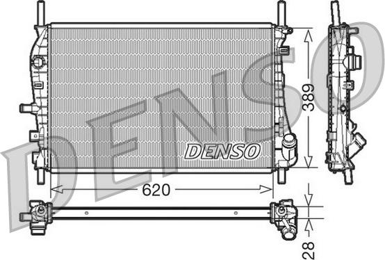 Denso DRM10073 - Hladnjak, hladjenje motora www.molydon.hr