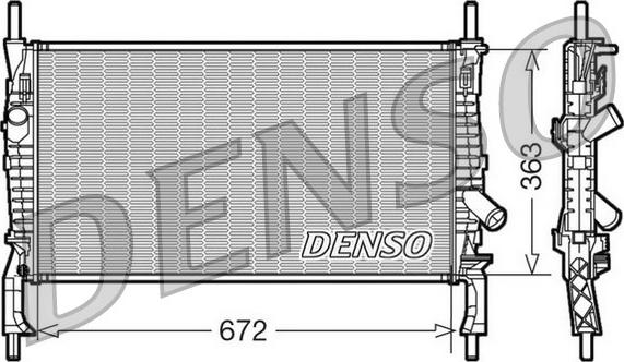 Denso DRM10105 - Hladnjak, hladjenje motora www.molydon.hr