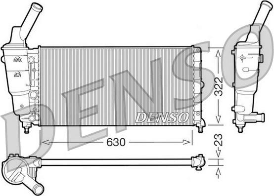 Denso DRM13005 - Hladnjak, hladjenje motora www.molydon.hr