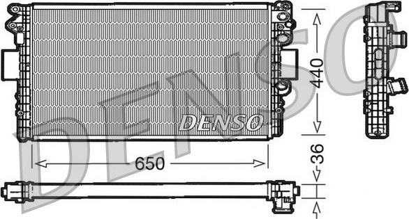 Denso DRM12004 - Hladnjak, hladjenje motora www.molydon.hr