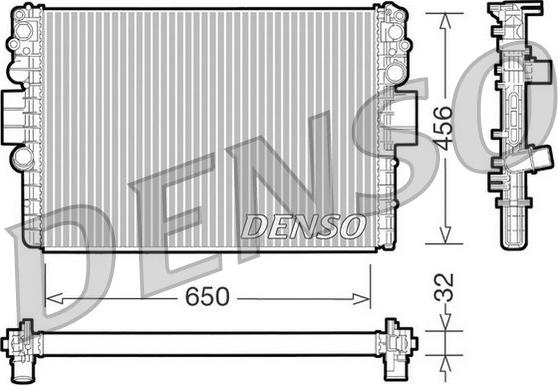 Denso DRM12006 - Hladnjak, hladjenje motora www.molydon.hr