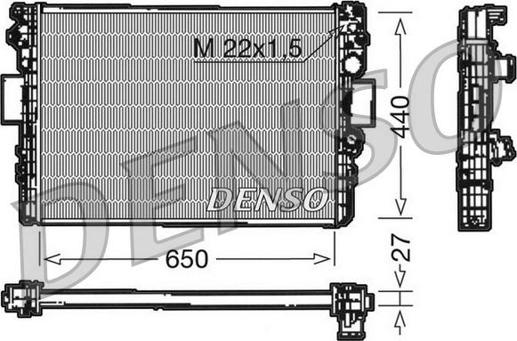 Denso DRM12003 - Hladnjak, hladjenje motora www.molydon.hr