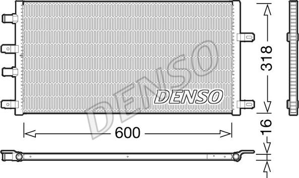 Denso DRM12011 - Hladnjak, hladjenje motora www.molydon.hr