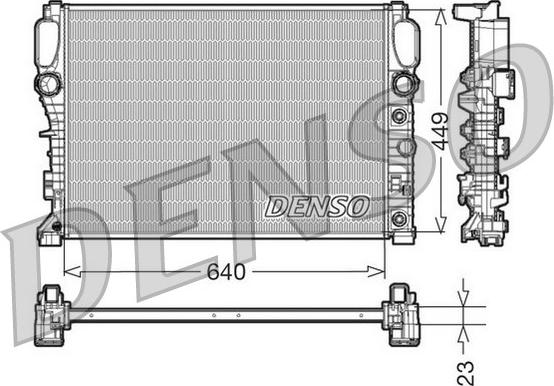 Denso DRM17090 - Hladnjak, hladjenje motora www.molydon.hr