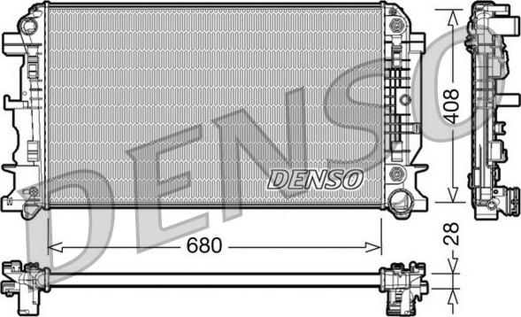 Denso DRM17044 - Hladnjak, hladjenje motora www.molydon.hr