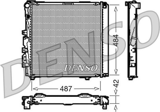 Denso DRM17053 - Hladnjak, hladjenje motora www.molydon.hr