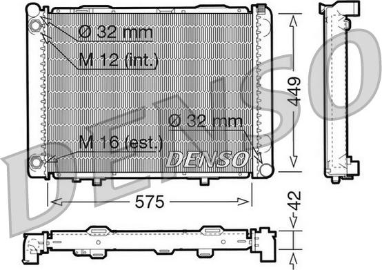 Denso DRM17069 - Hladnjak, hladjenje motora www.molydon.hr