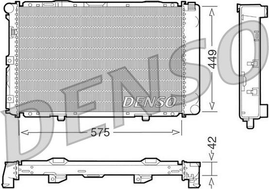 Denso DRM17065 - Hladnjak, hladjenje motora www.molydon.hr