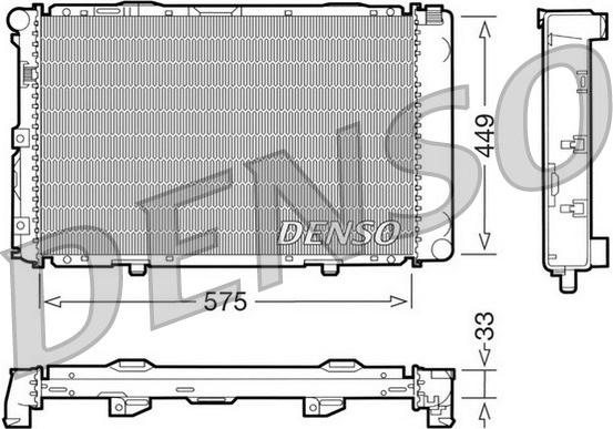 Denso DRM17066 - Hladnjak, hladjenje motora www.molydon.hr