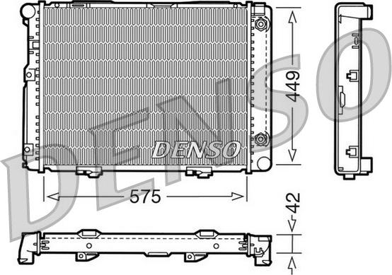 Denso DRM17060 - Hladnjak, hladjenje motora www.molydon.hr