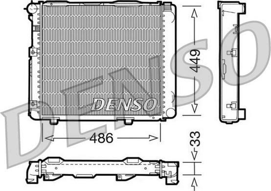 Denso DRM17068 - Hladnjak, hladjenje motora www.molydon.hr