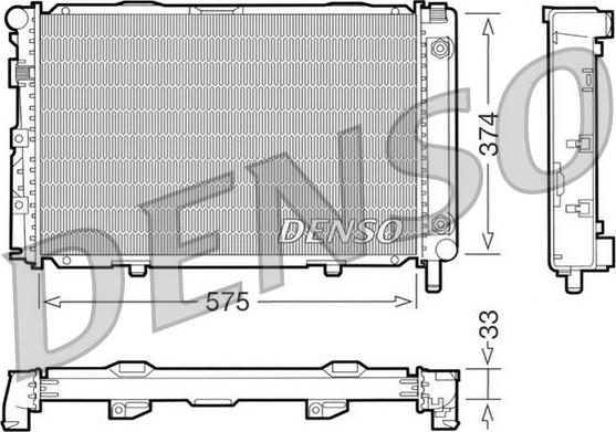 Denso DRM17063 - Hladnjak, hladjenje motora www.molydon.hr