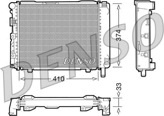 Denso DRM17062 - Hladnjak, hladjenje motora www.molydon.hr