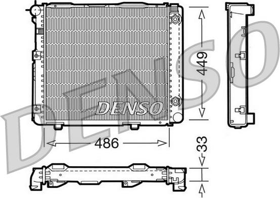 Denso DRM17067 - Hladnjak, hladjenje motora www.molydon.hr