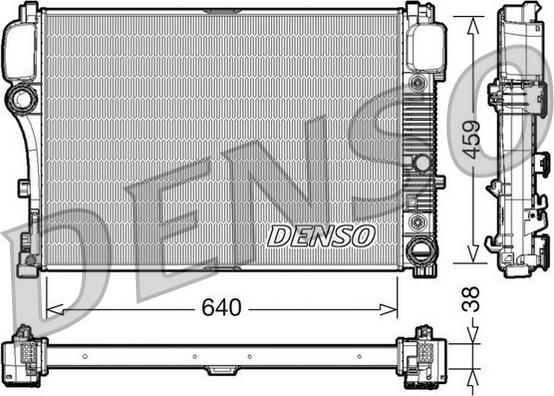 Denso DRM17008 - Hladnjak, hladjenje motora www.molydon.hr