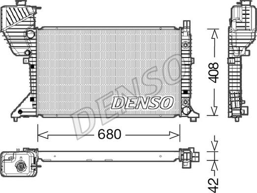 Denso DRM17019 - Hladnjak, hladjenje motora www.molydon.hr