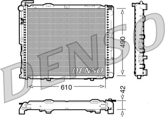 Denso DRM17035 - Hladnjak, hladjenje motora www.molydon.hr