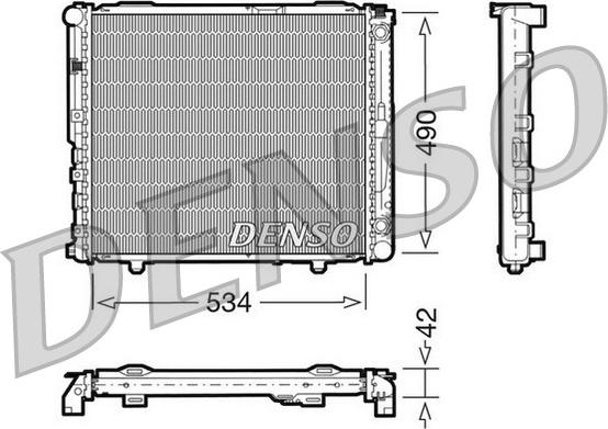 Denso DRM17032 - Hladnjak, hladjenje motora www.molydon.hr