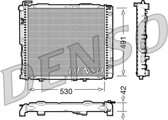 Denso DRM17037 - Hladnjak, hladjenje motora www.molydon.hr