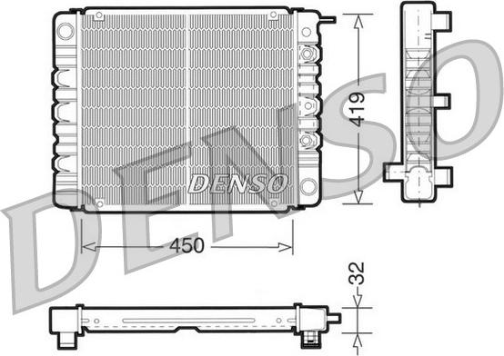 Denso DRM33002 - Hladnjak, hladjenje motora www.molydon.hr