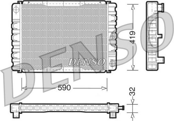 Denso DRM33030 - Hladnjak, hladjenje motora www.molydon.hr