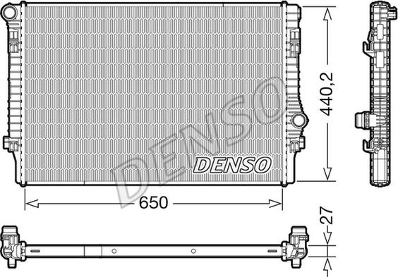 Denso DRM32049 - Hladnjak, hladjenje motora www.molydon.hr