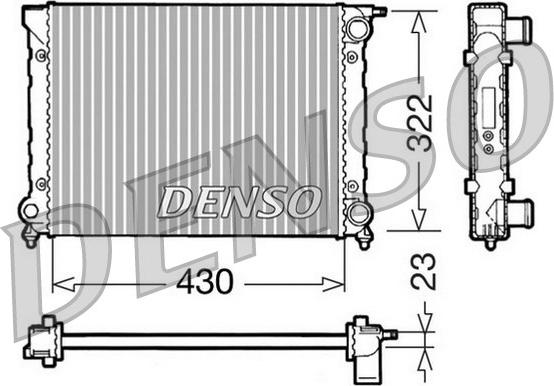 Denso DRM32004 - Hladnjak, hladjenje motora www.molydon.hr