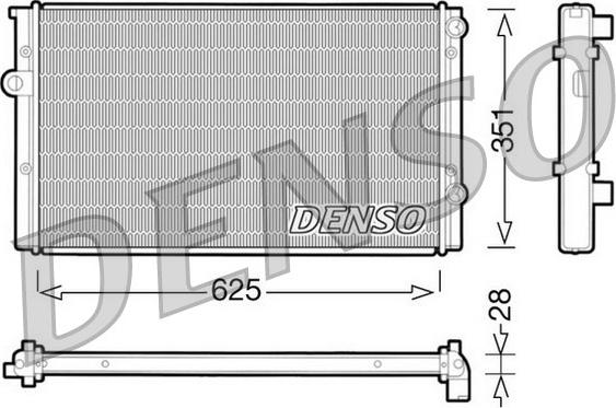 Denso DRM32008 - Hladnjak, hladjenje motora www.molydon.hr