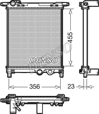 Denso DRM32036 - Hladnjak, hladjenje motora www.molydon.hr