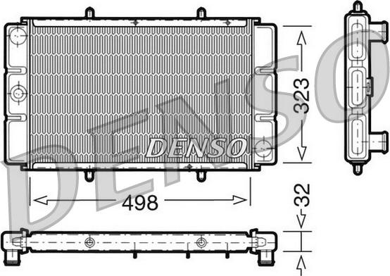 Denso DRM24010 - Hladnjak, hladjenje motora www.molydon.hr