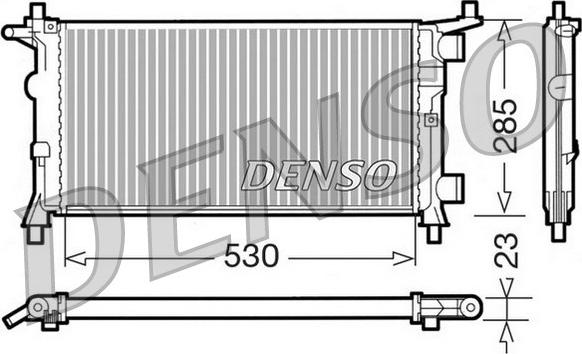 Denso DRM20041 - Hladnjak, hladjenje motora www.molydon.hr