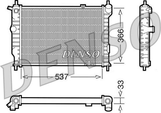 Denso DRM20010 - Hladnjak, hladjenje motora www.molydon.hr