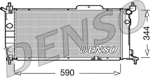 Denso DRM20013 - Hladnjak, hladjenje motora www.molydon.hr