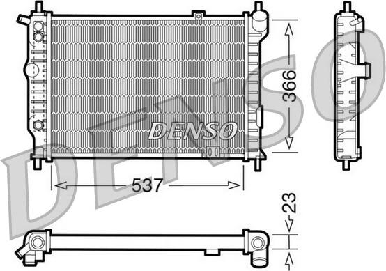 Denso DRM20012 - Hladnjak, hladjenje motora www.molydon.hr