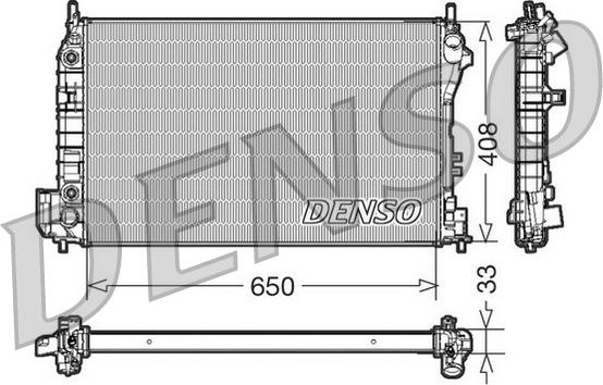 Denso DRM20089 - Hladnjak, hladjenje motora www.molydon.hr