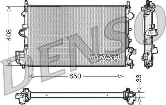 Denso DRM20088 - Hladnjak, hladjenje motora www.molydon.hr