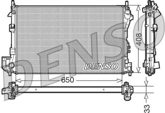 Denso DRM20087 - Hladnjak, hladjenje motora www.molydon.hr