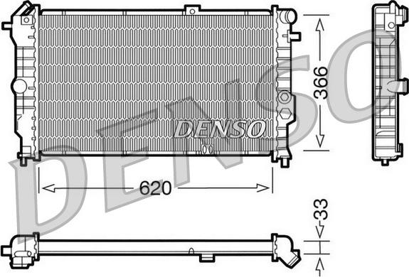 Denso DRM20021 - Hladnjak, hladjenje motora www.molydon.hr