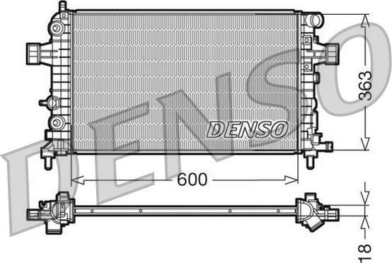 Denso DRM20101 - Hladnjak, hladjenje motora www.molydon.hr