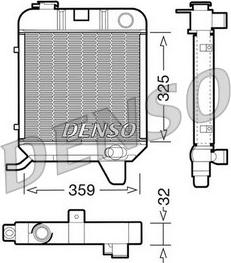 Denso DRM21040 - Hladnjak, hladjenje motora www.molydon.hr